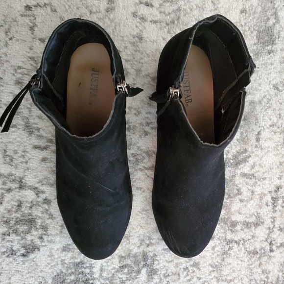 Black Ankle Booties - Picture 2 of 3